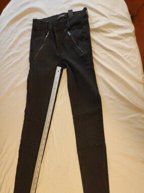 Joe Fresh black cotton pants size 26 (0r 2)